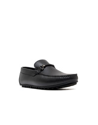 Mocasín casual para hombre en cuero con herraje REF 02GALACIA
