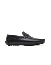 Mocasín casual para hombre en cuero con herraje REF 02GALACIA