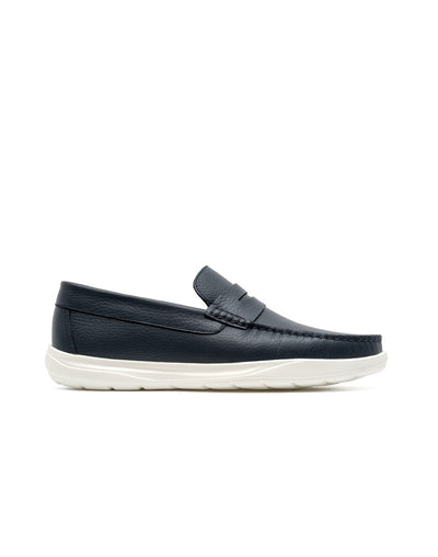 Mocasín casual  en cuero miel – Josh - Color Miel