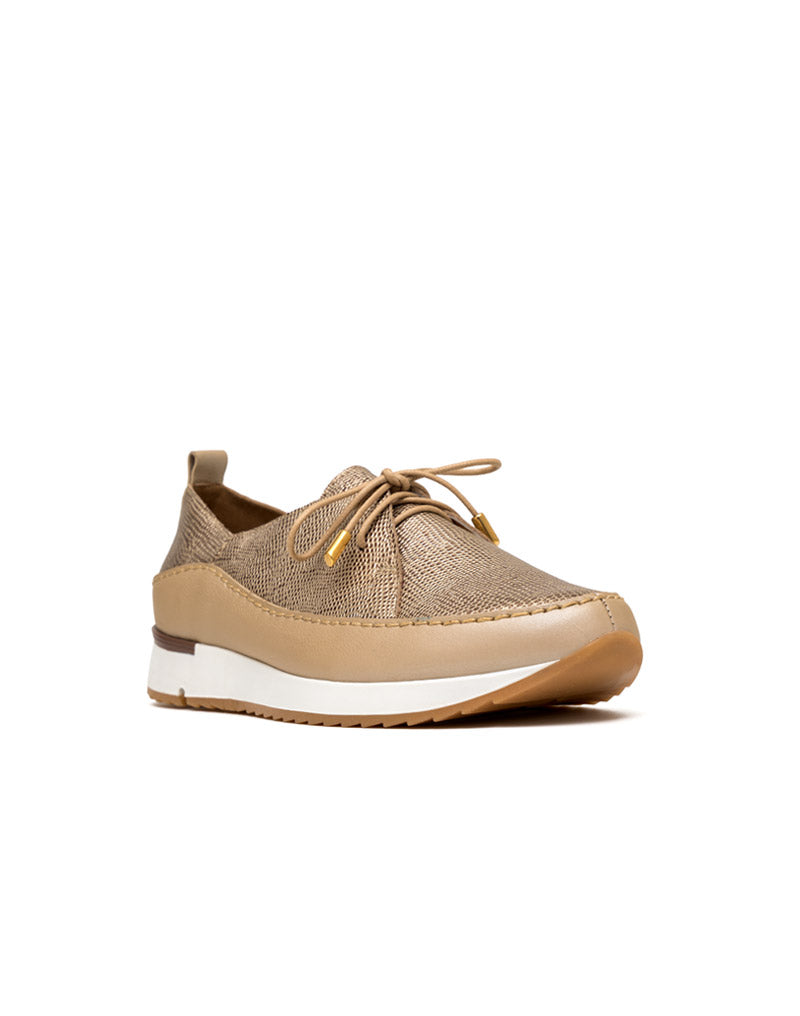 Deportivo casual bohemio vestidor en cuero para mujer REF AIN1813