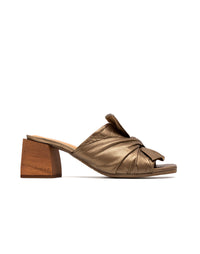 Sandalia tacón de cuero REF AMATISTA05M