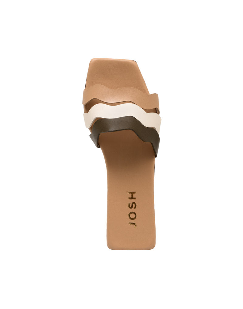 Sandalia plana artesanal y femenina REF ANGELICAL04