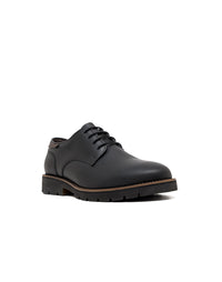 Zapato casual  en cuero café – Josh - Color Negro