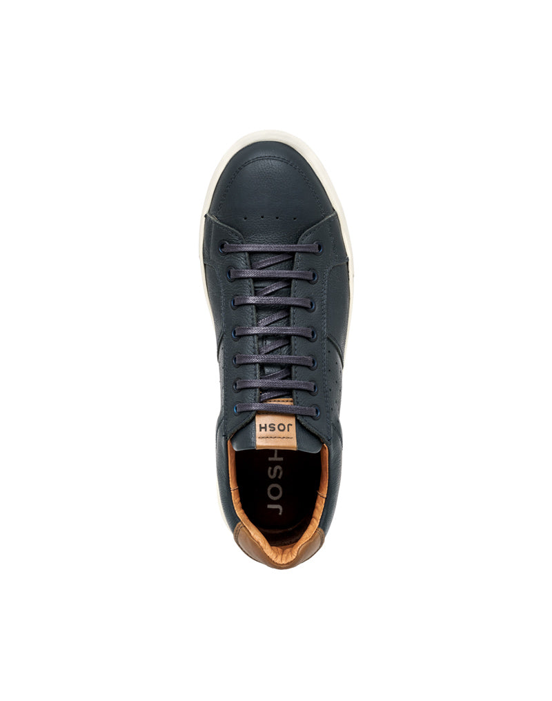 Zapato deportivo tipo bamba en cuero 100% para hombre REF BERL02