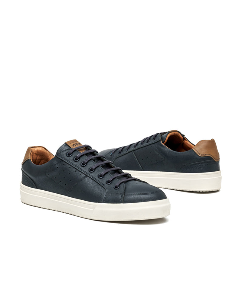 Zapato deportivo tipo bamba en cuero 100% para hombre REF BERL02