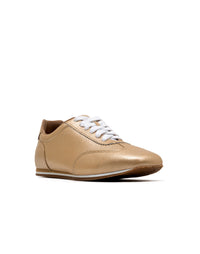 Zapato plano cordonero  para mujer en cuero REF BLA1712