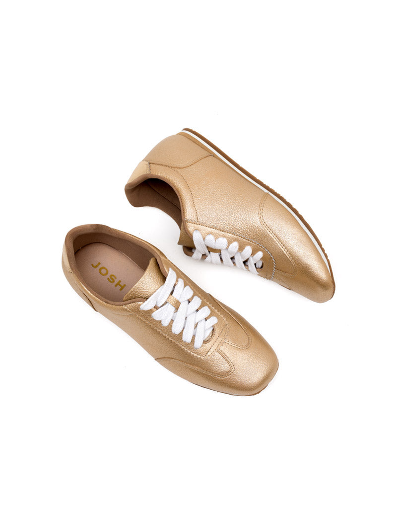 Zapato plano cordonero  para mujer en cuero REF BLA1712