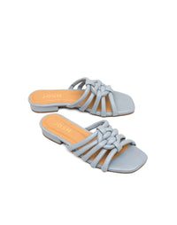 Sandalia plana de cuero REF CIN1788CUE