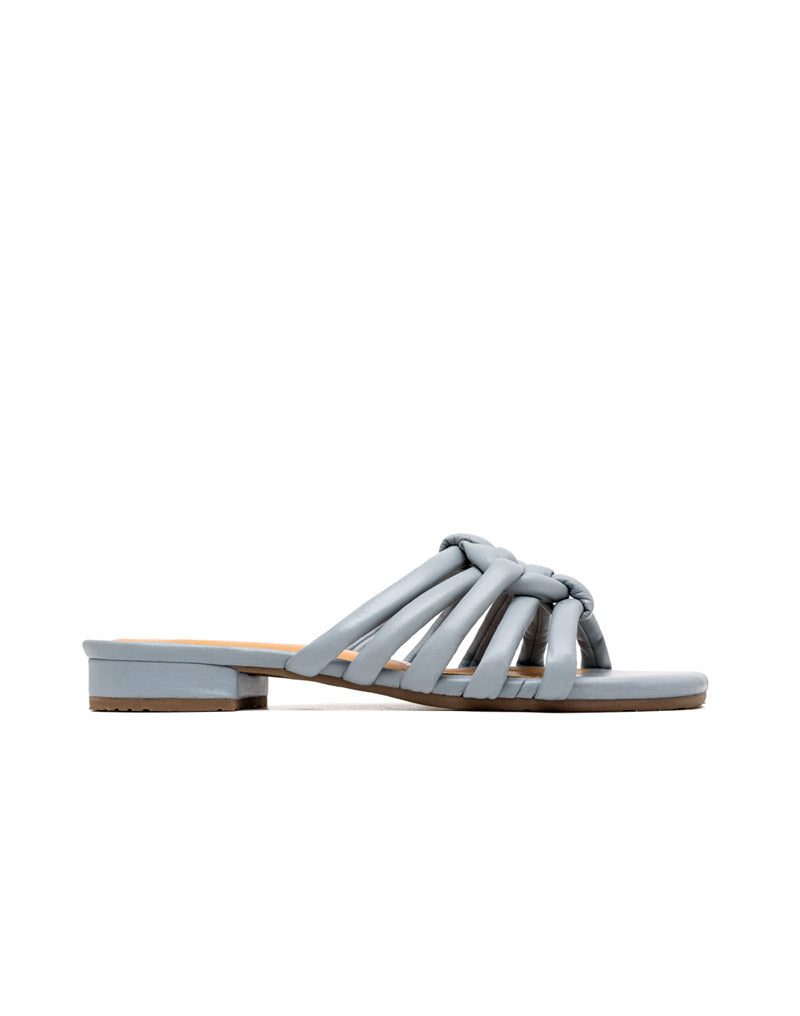 Sandalia plana de cuero REF CIN1788CUE