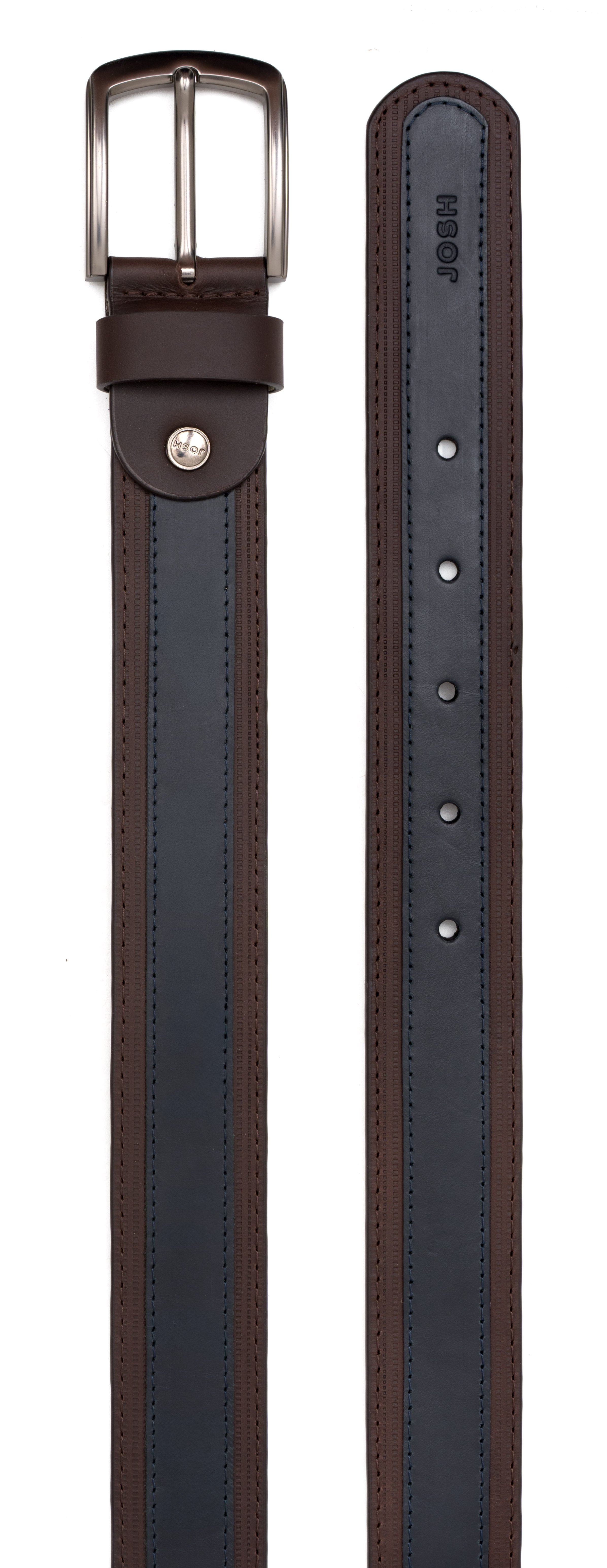 Correa doble cuero para hombre REF CRHJ019