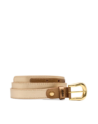 Correa de cuero  CRMJ016 – Josh - Color Peltre