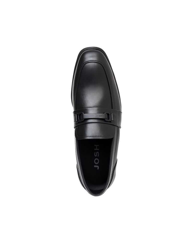 Zapato atadura formal para hombre en cuero color negro