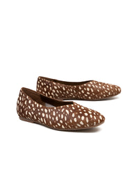 Baletas con Estampado Cuero Bambi REF  FTM1104LJ