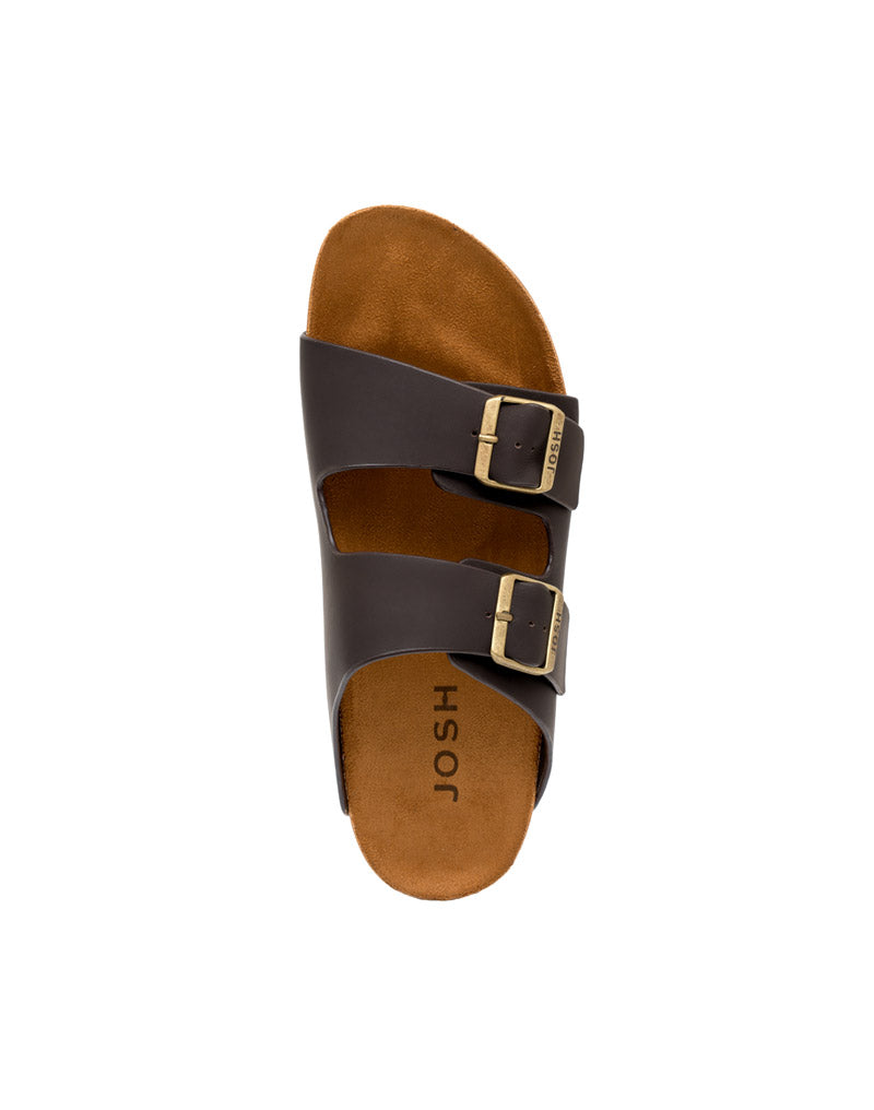 Sandalia casual de cuero 100% colombiano para hombre REF ELIZ02