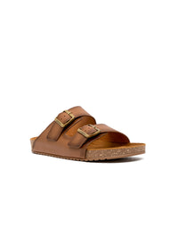 Sandalia casual de cuero 100% colombiano para hombre REF ELIZ02