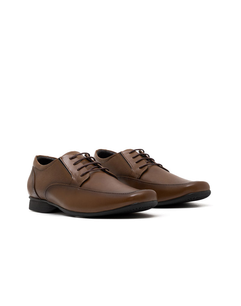 Zapato formal para hombre en cuero color miel