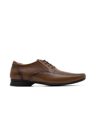Zapato formal para hombre en cuero color miel