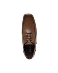 Zapato formal para hombre en cuero color miel