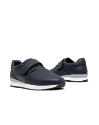 Zapato Deportivo Para Hombre En Cuero Combinado Con Textil REF GREV24