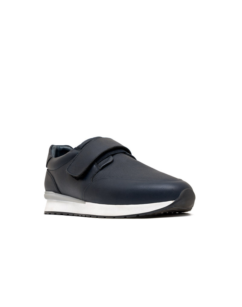 Zapato Deportivo Para Hombre En Cuero Combinado Con Textil REF GREV24
