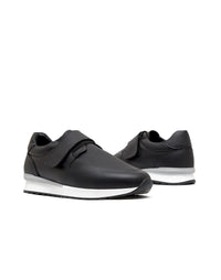 Zapato Deportivo Para Hombre En Cuero Combinado Con Textil REF GREV24