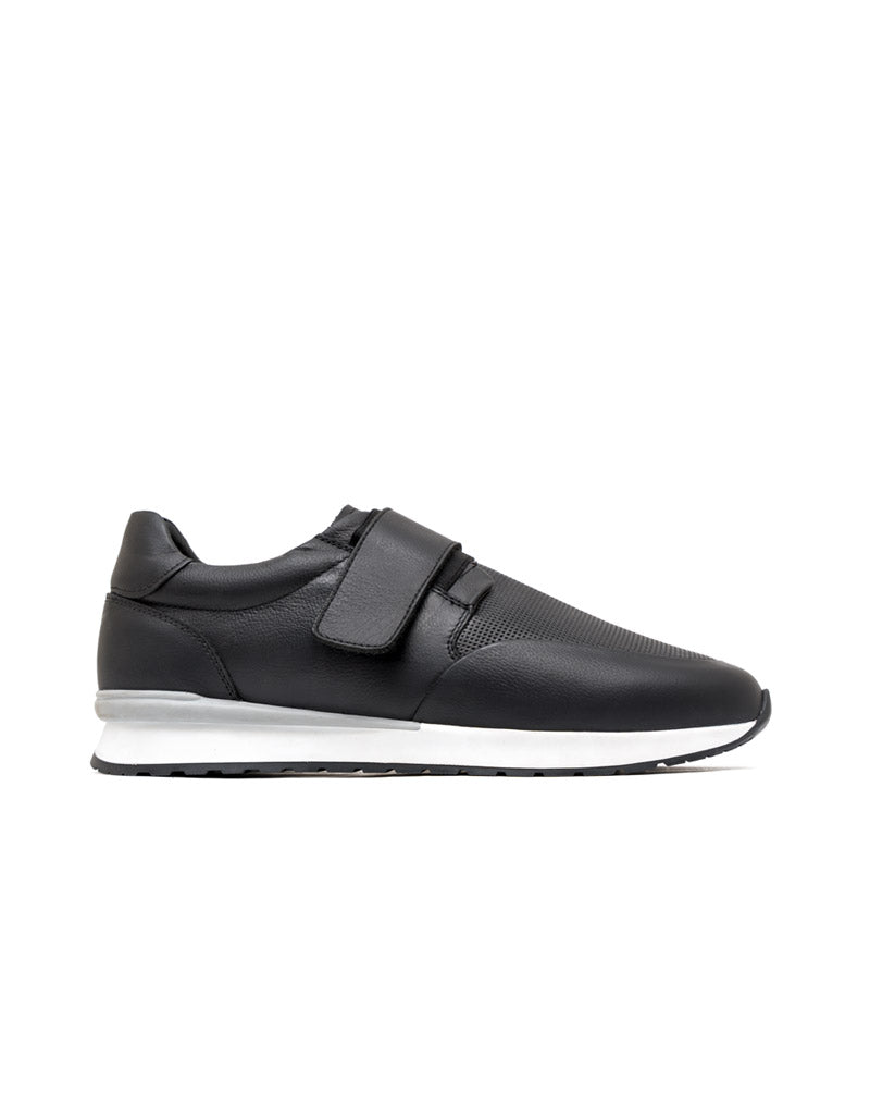 Zapato Deportivo Para Hombre En Cuero Combinado Con Textil REF GREV24