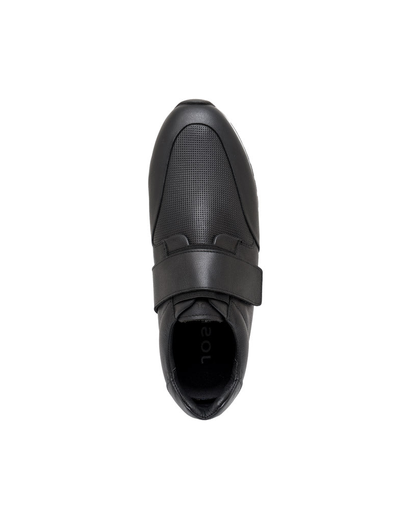 Zapato Deportivo Para Hombre En Cuero Combinado Con Textil REF GREV24