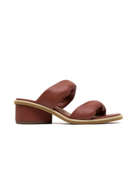 Sandalia tacón de cuero  REF HLY1500