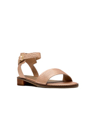 Sandalia tacón de cuero REF HUPPER02M