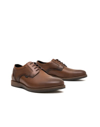 Zapato casual para hombre en napa color miel