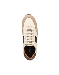 Zapato casual deportivo para hombre en cuero