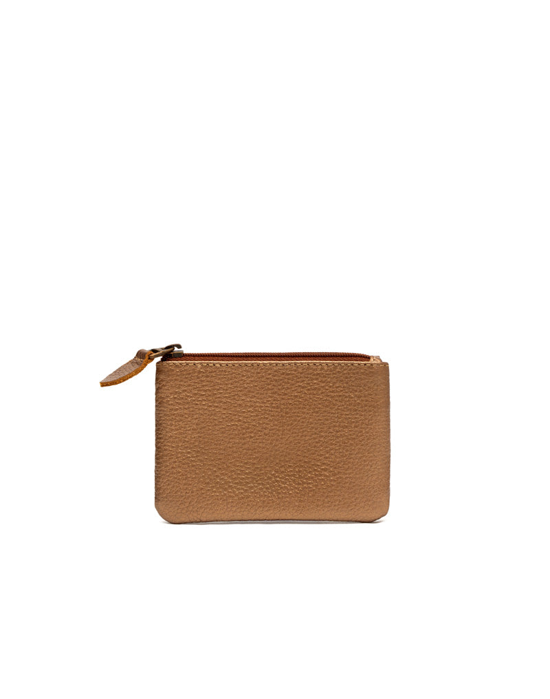 Monedero en cuero para Mujer color Bronce Marca Josh - Ref. M021
