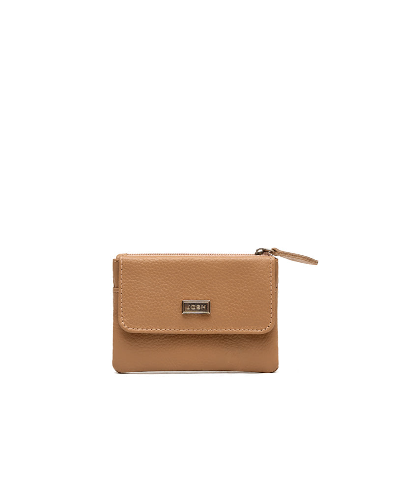 Monedero en cuero para Mujer color Nude Marca Josh - Ref. M021 