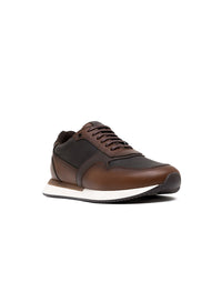 Zapato Casual De Confort  En Cuero Colombiano Coñac – Josh - Color Miel