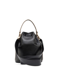 Bolso manos libres para dama en cuero con contraste REF P2914