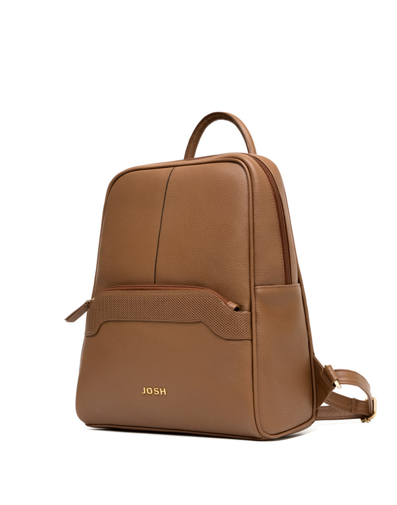 Morral en cuero con grabado para mujer REF P2918