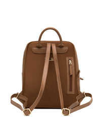 Morral en cuero con grabado para mujer REF P2918