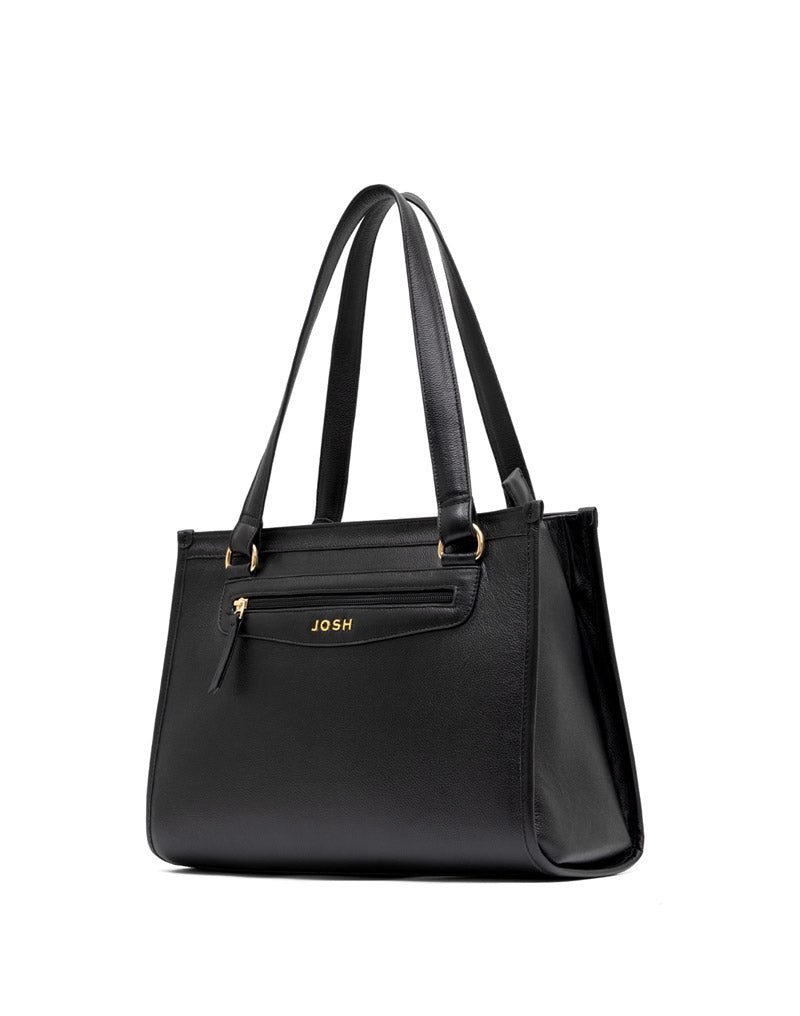 Cartera sofisticada en cuero para dama. REF P2919
