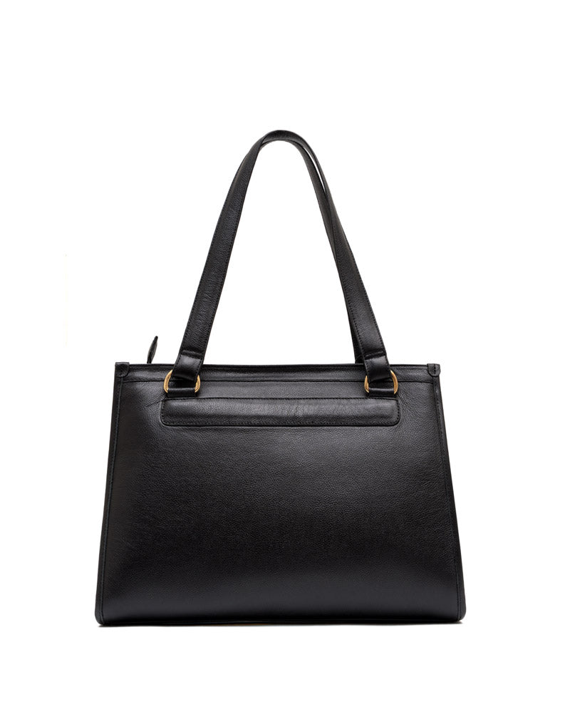 Cartera sofisticada en cuero para dama. REF P2919