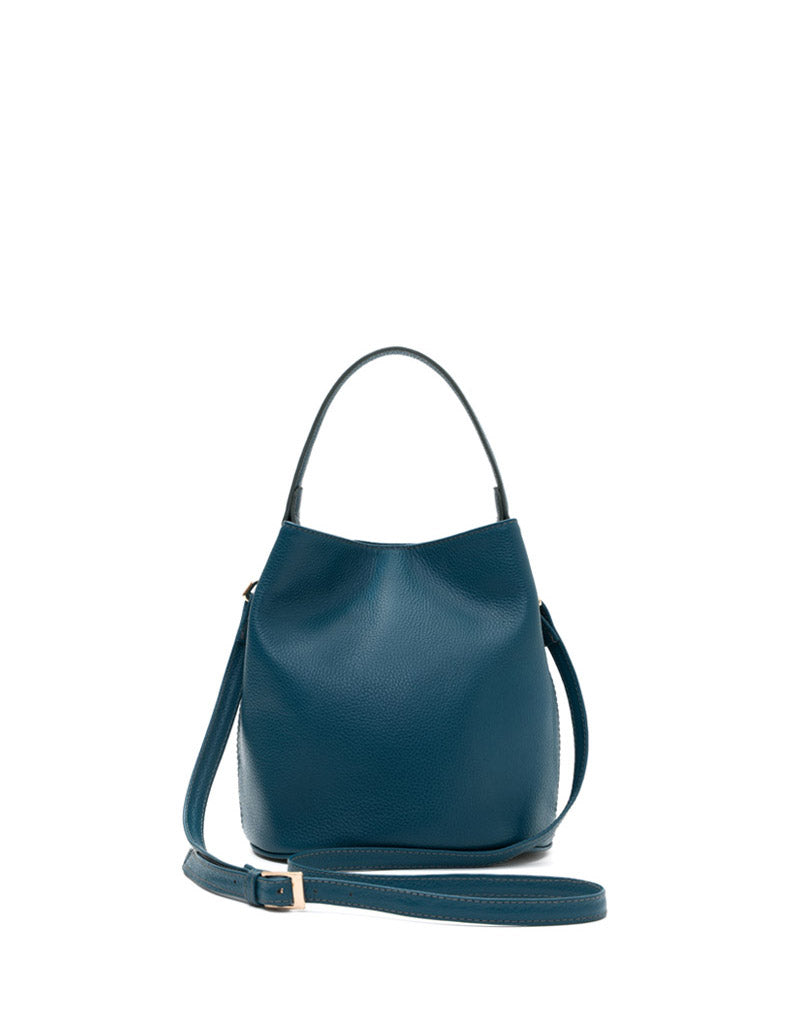 Bolso manos libres con tejido en cuero para dama REF P2923