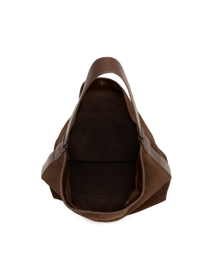 Bolsa Moscú para Mujer en Carnaza Color Café Marca JOSH Ref. P2930CAR
