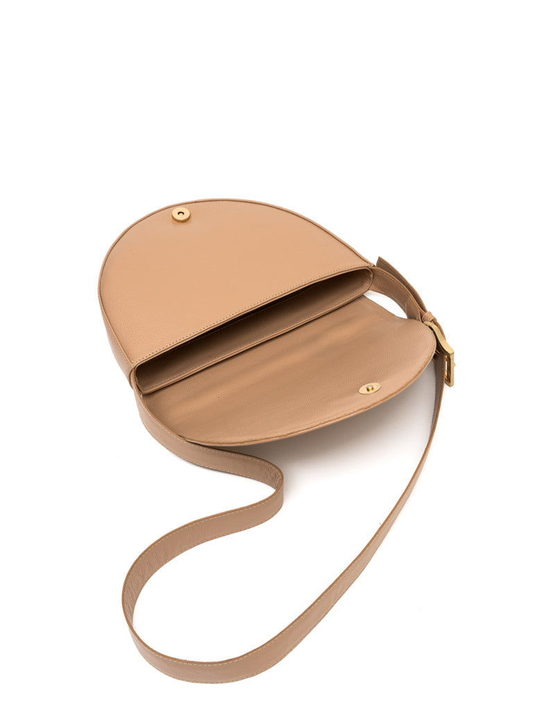 Bolso manos libres en cuero para mujer REF P2932
