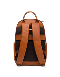 Morral en cuero para hombre  color Miel REF P424K