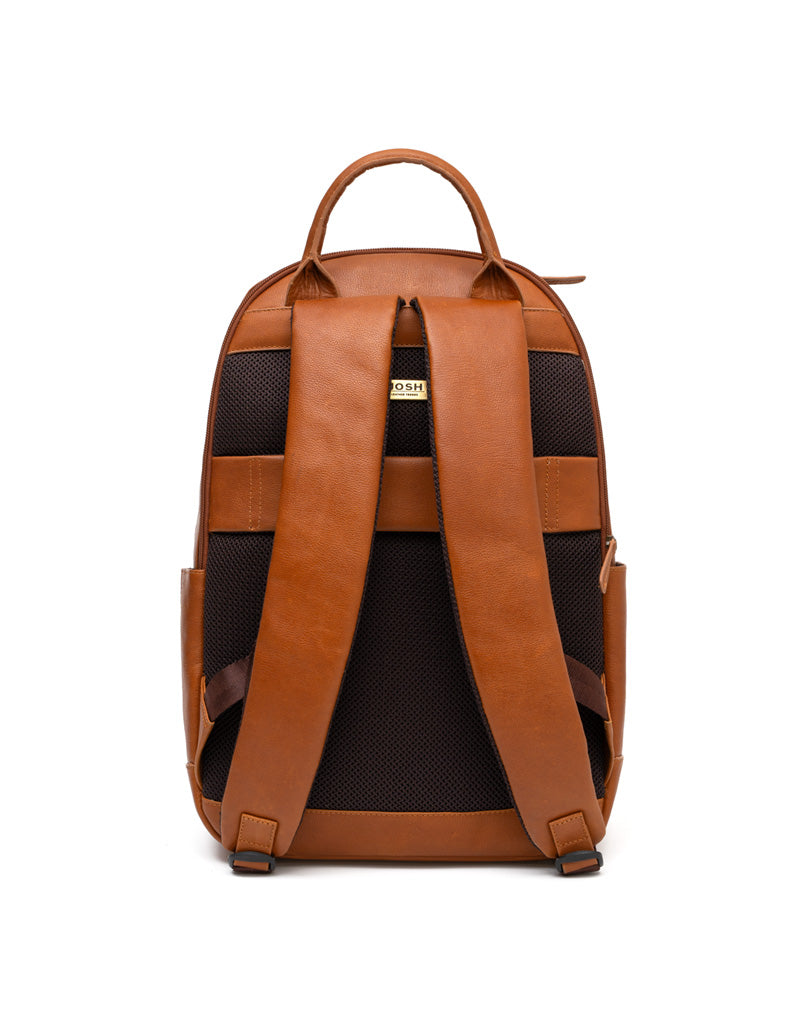 Morral en cuero para hombre  color Miel REF P424K