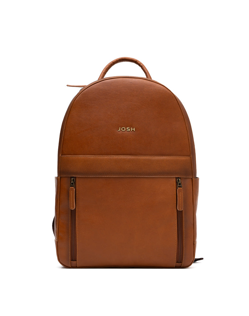 Morral en cuero para hombre  color Miel REF P424K