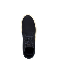 Bota casual de cuero para hombre color azul