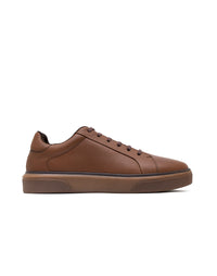 Zapato casual  en cuero 100% colombiano coñac – Josh - Color Cognac