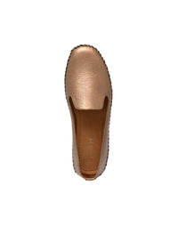 Zapato plano de cuero  REF SLIP01