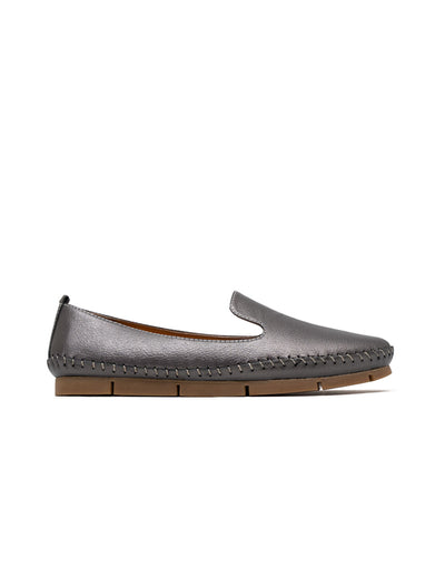 Zapato plano de cuero  REF SLIP01