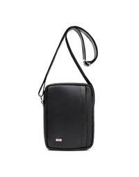 Manos libres en cuero para hombre color negro
